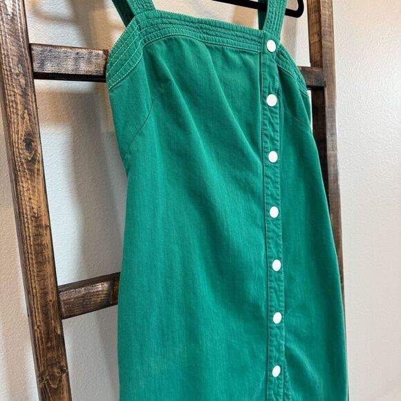 MAEVE Anthropologie Elizabeth Button Front Dress - Picture 6 of 8